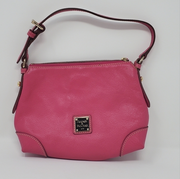 DOONEY & BOURKE Pebble Grain Fuscia Handbag